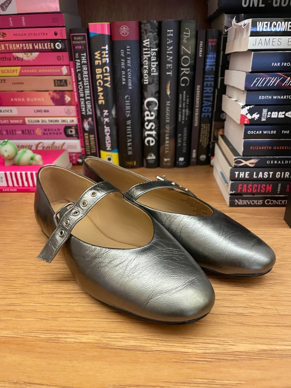 Madewell Remy Mary Jane Flat - Metallic